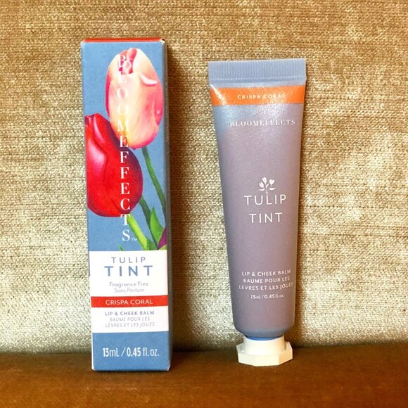 Bloom Effects - Tulip Tint Lip & Cheek Balm in Crispa Coral - Picture 1 of 3